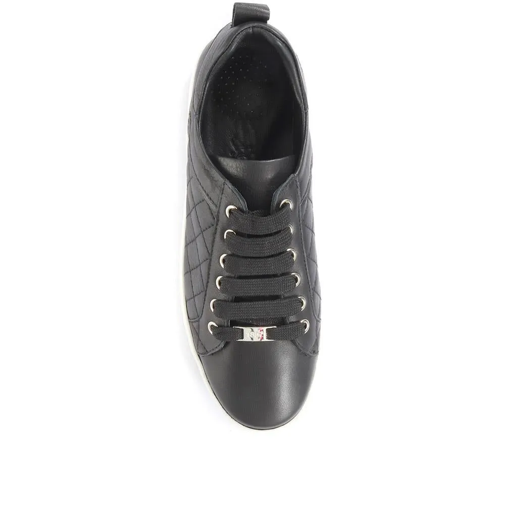 Arielle Leather Trainers - ARIELLE / 320 231