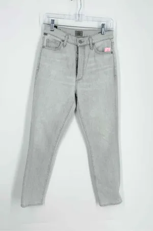 Citizens of Humanity Size 28=5/6 Lt Gray Distressed Denim Premium Denim Jeans