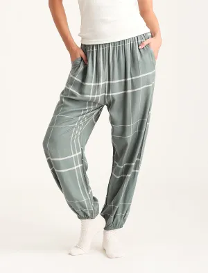 Comfy Plaid Jogger