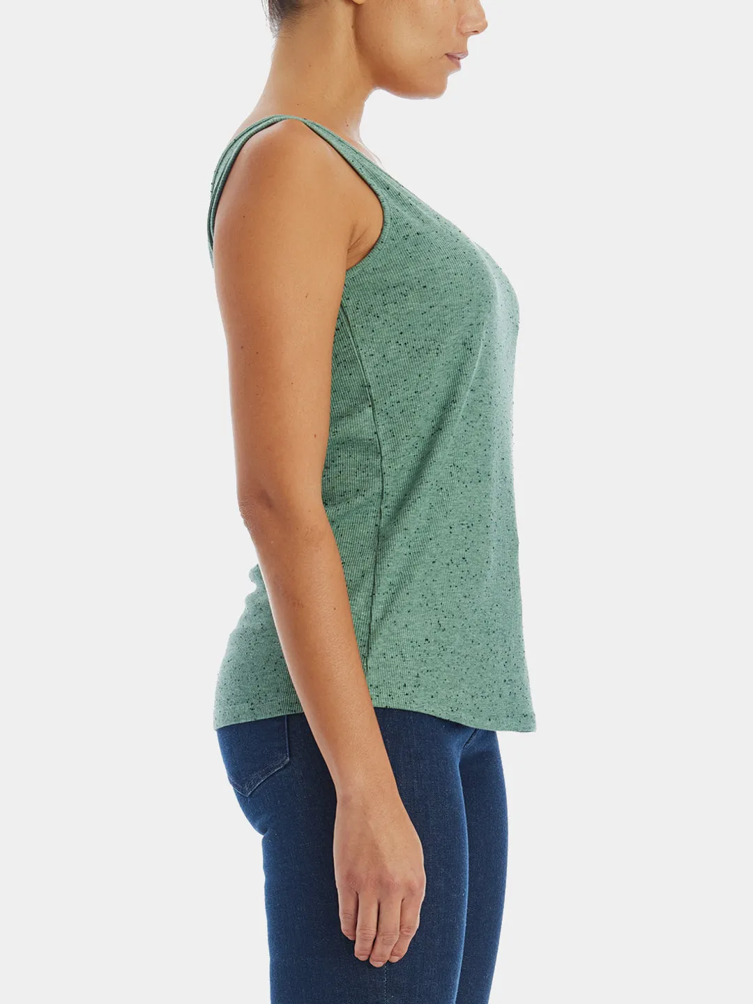 Drapey Ribbed Tank