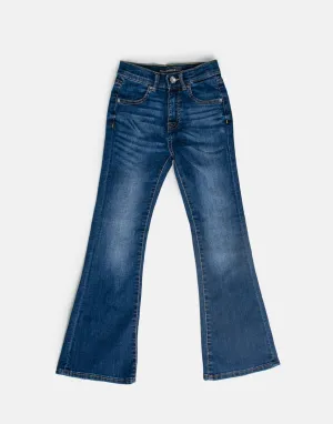 Guess Kids Girls Flare Fit Denim Jeans