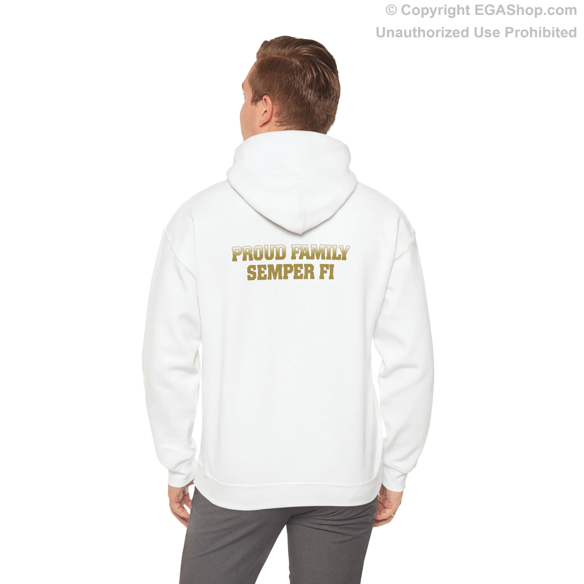 Hoodie: Fox Co. MCRD San Diego (EGA   Back Proud Family)