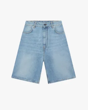 Stylish Isu Denim Bermuda Shorts for Casual Summer Wear