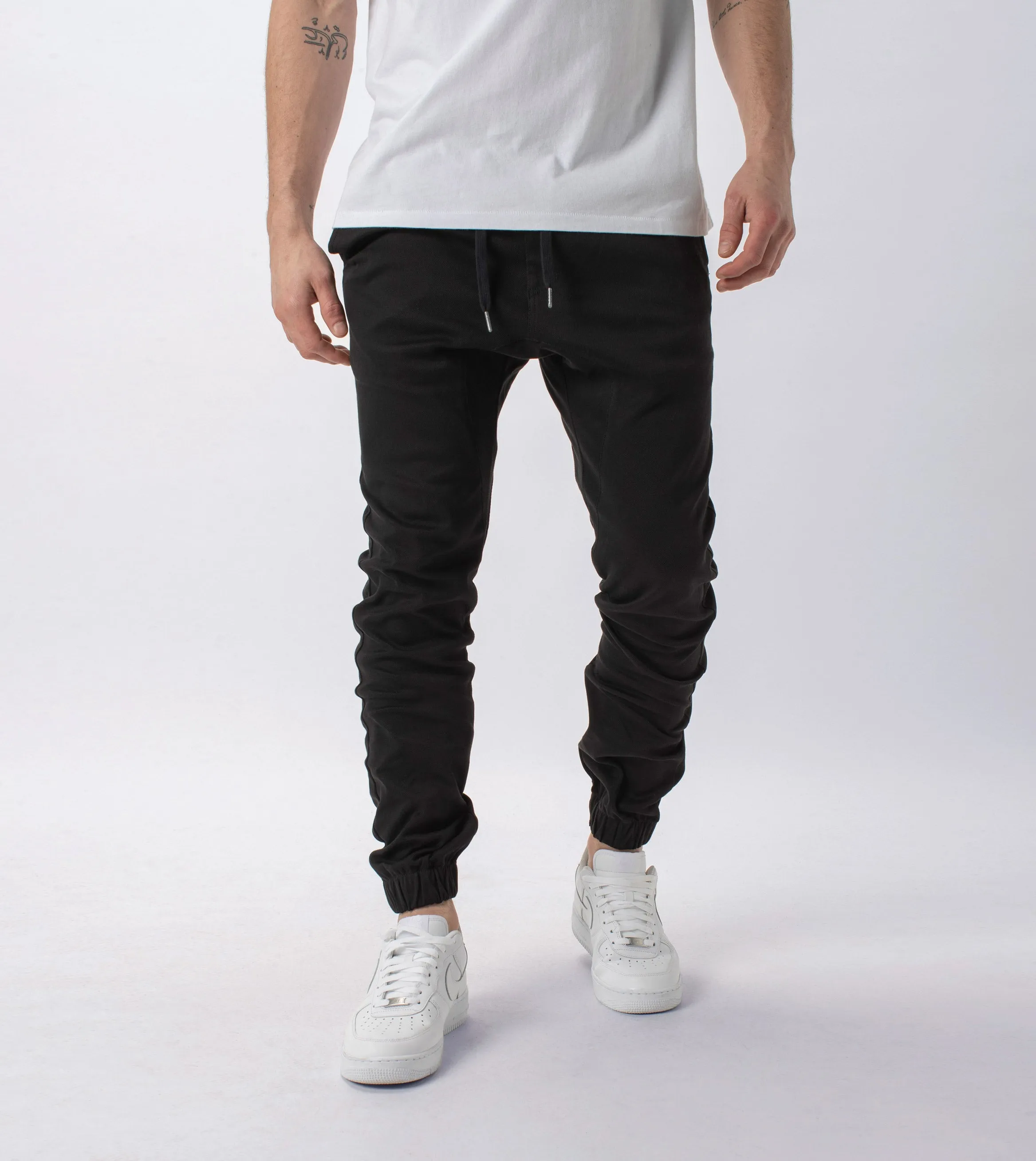 Knitted Sureshot Jogger Black