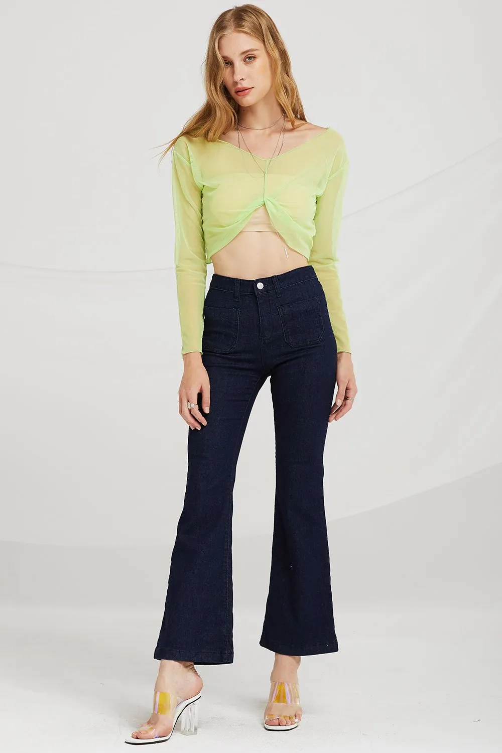 Lexi Twist-knot Mesh Top