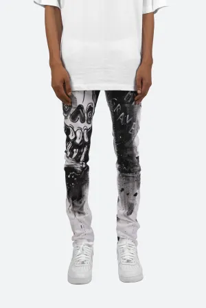 M189 Denim - TU White