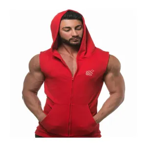 men tank tops Muscle Sleeveless Sportswear Men's Workout Gym Tank Top Hooded