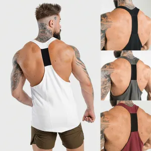  New Casual Men's Fitness Sleeveless Tank Tops Gym Sports