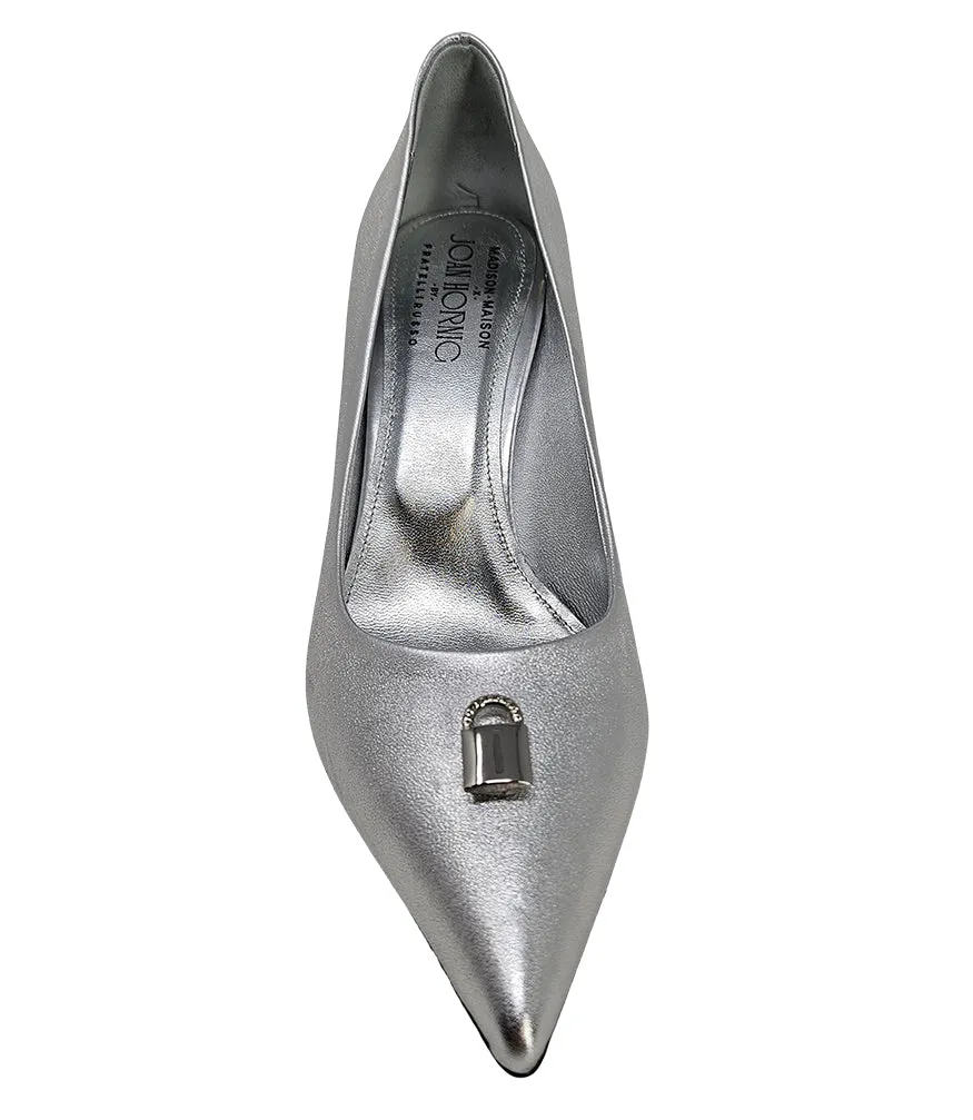 Silver Pump With Lock