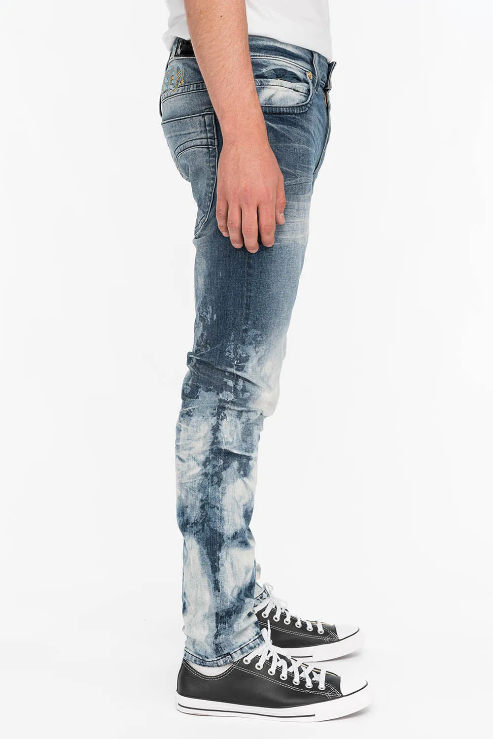 SKINNY MENS JEANS IN CLOUD JAPAN