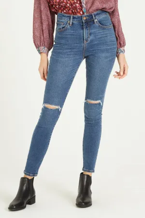 SUPER HIGH RISE SKINNY JEANS | SWEDEN