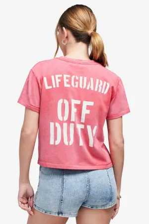 Wildfox Off Duty Jaime Crop Tee