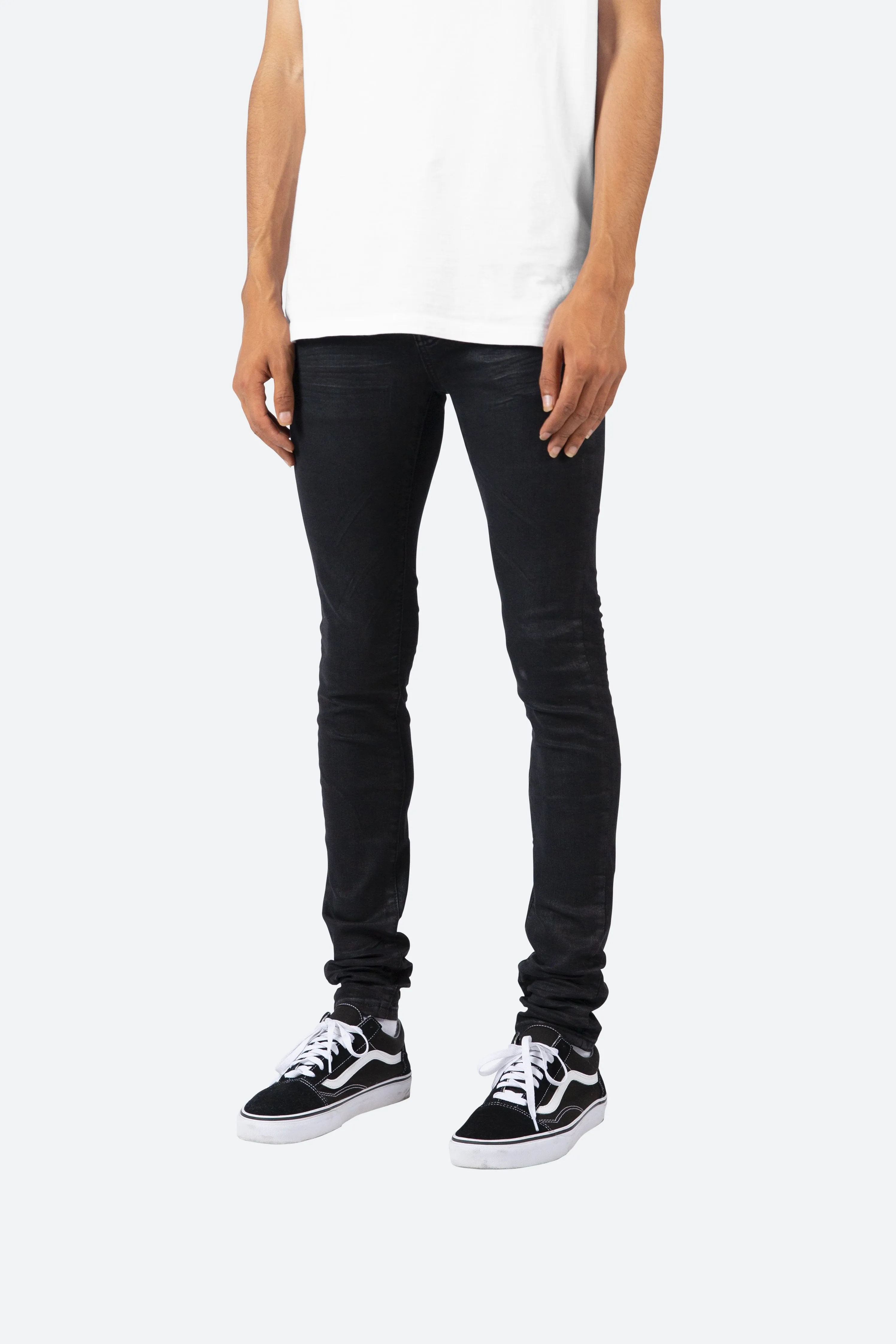 X44 Stretch Denim - Matte Black